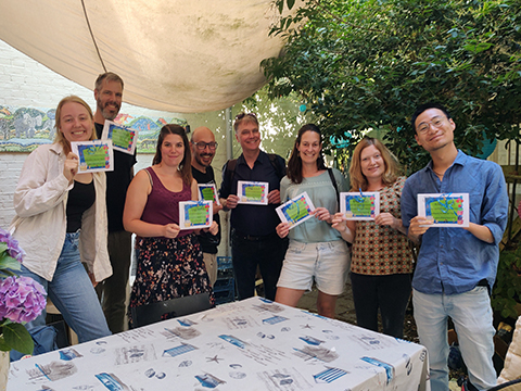 Workshop pottenbakken en kleuren NEMO Kennislink 17 juli 2025