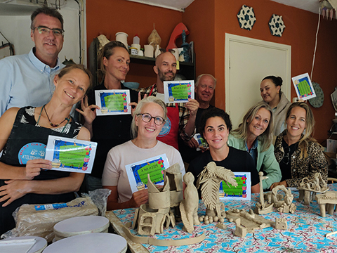 Klei experience Lucia Marthas Academie 24 augustus 2025